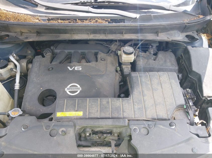 2009 Nissan Murano Sl VIN: JN8AZ18W89W128588 Lot: 39864877