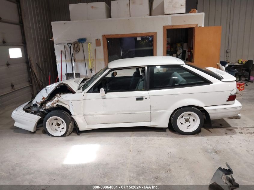 1FAPP93J0KW103279 1989 Ford Escort Gt