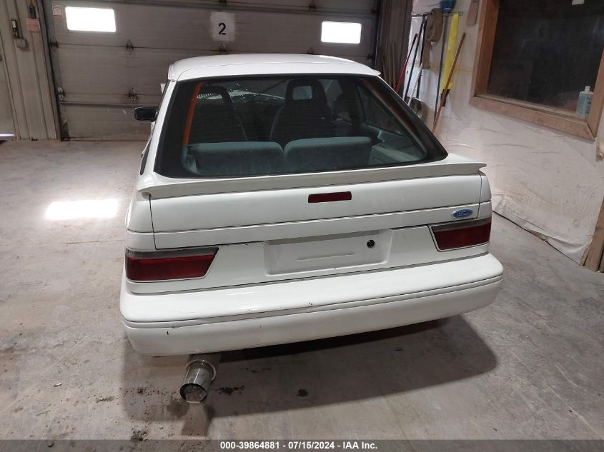 1FAPP93J0KW103279 1989 Ford Escort Gt