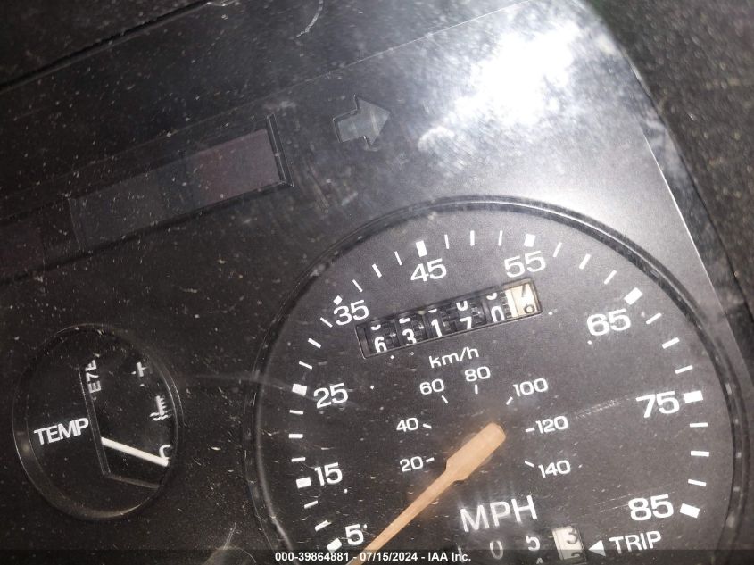 1FAPP93J0KW103279 1989 Ford Escort Gt