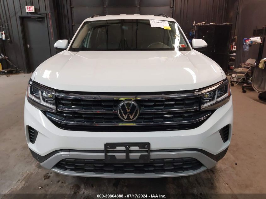2021 Volkswagen Atlas Se VIN: 1V2WR2CA4MC580968 Lot: 39864888