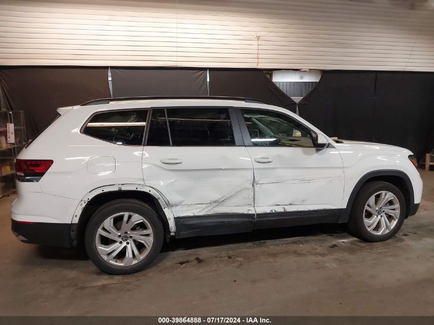 2021 Volkswagen Atlas Se VIN: 1V2WR2CA4MC580968 Lot: 39864888