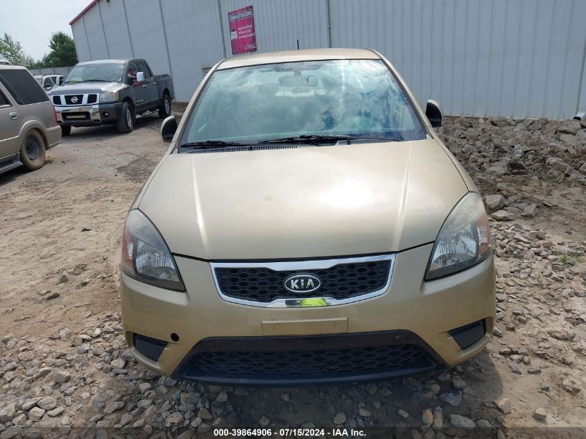 2011 Kia Rio Lx VIN: KNADH4A39B6916442 Lot: 39864906