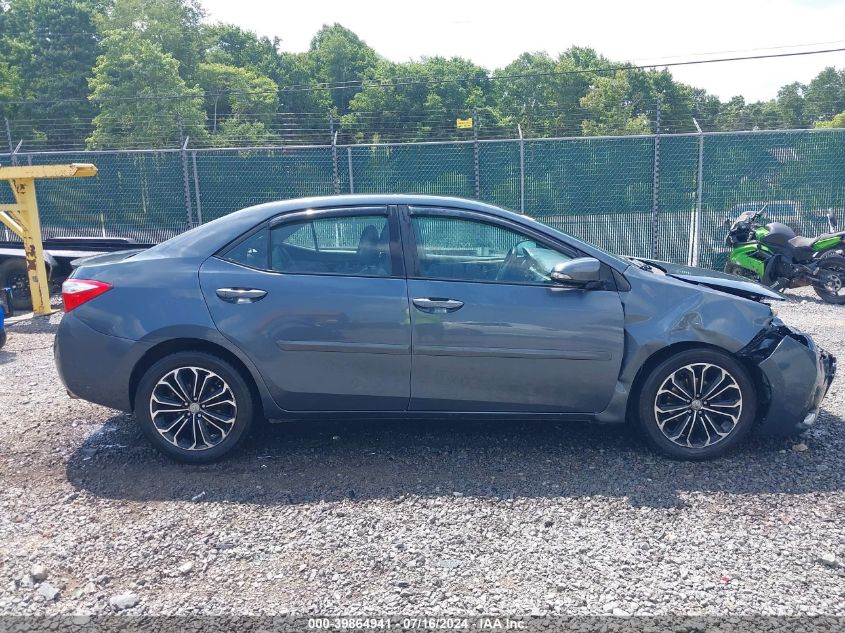 2015 Toyota Corolla L/Le/Le Pls/Prm/S/S Pls VIN: 2T1BURHE7FC294965 Lot: 39864941