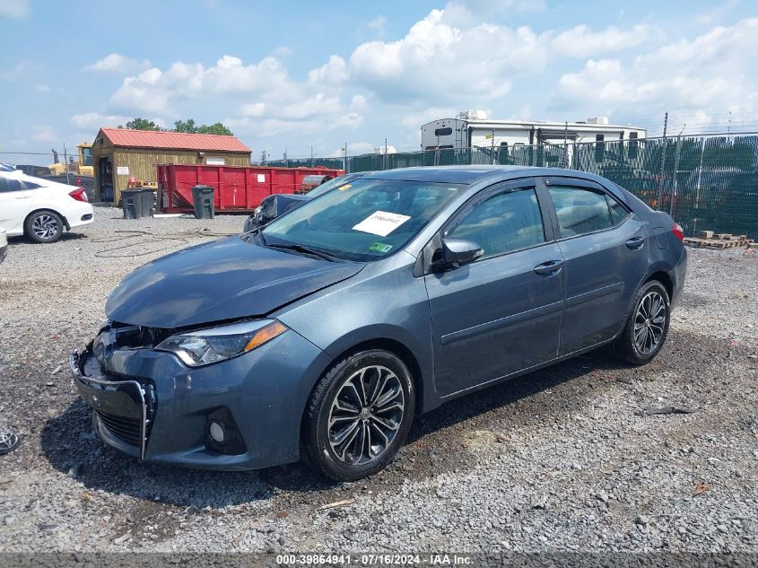 2015 TOYOTA COROLLA L/LE/LE PLS/PRM/S/S PLS - 2T1BURHE7FC294965