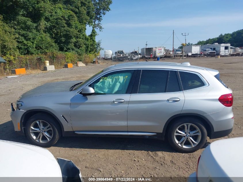 2018 BMW X3 xDrive30I VIN: 5UXTR9C53JLD74411 Lot: 39864949