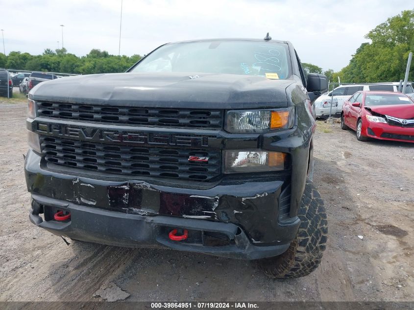 2021 Chevrolet Silverado K1500 Trail Boss Custom VIN: 1GCPYCEL2MZ450861 Lot: 39864951