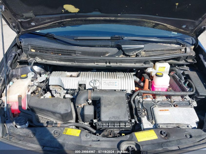 2012 Toyota Prius Plug-In VIN: JTDKN3DPXC3028426 Lot: 39864967