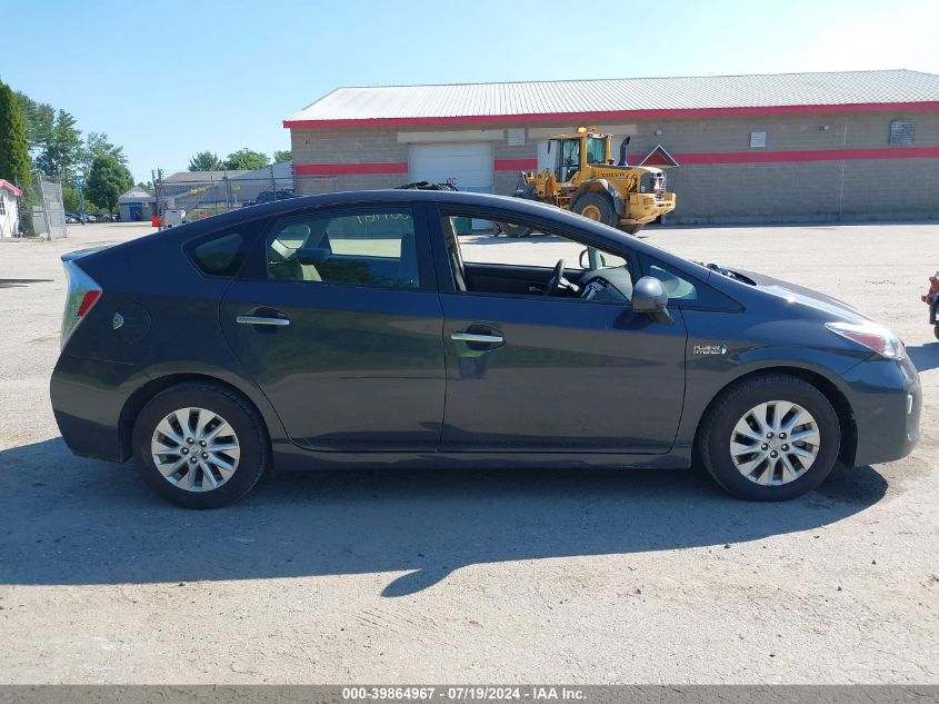 2012 Toyota Prius Plug-In VIN: JTDKN3DPXC3028426 Lot: 39864967