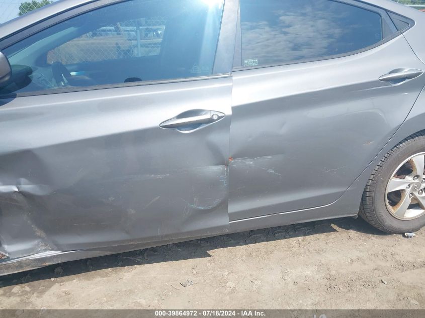 2014 Hyundai Elantra Se VIN: 5NPDH4AE4EH474944 Lot: 39864972