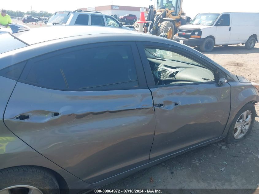 2014 Hyundai Elantra Se VIN: 5NPDH4AE4EH474944 Lot: 39864972