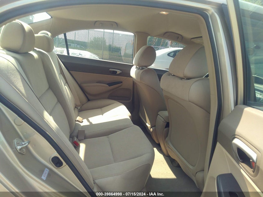 2008 Honda Civic Lx VIN: 1HGFA16558L017338 Lot: 39864998