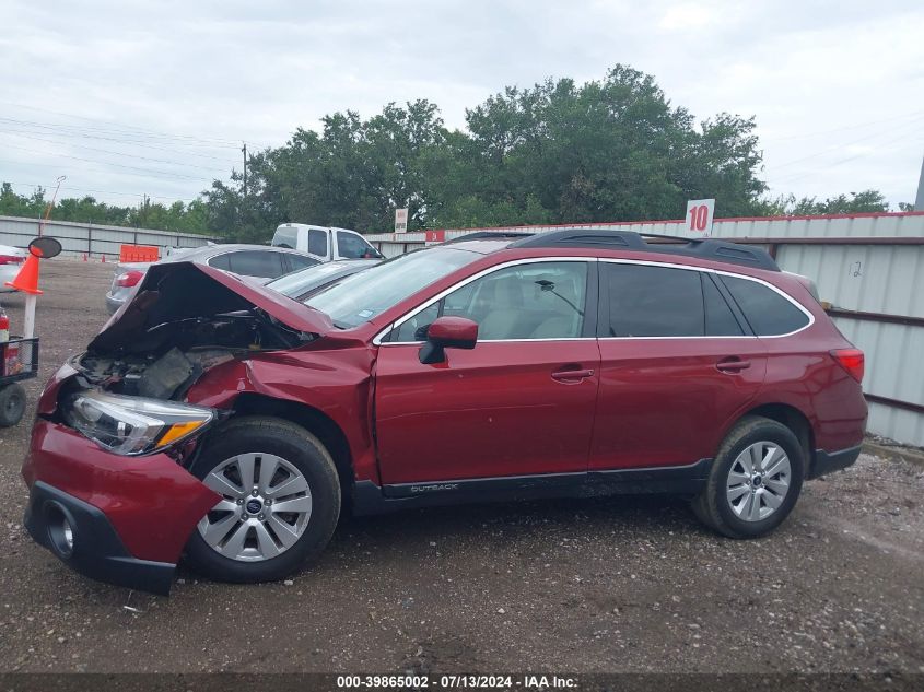 2017 Subaru Outback 2.5I Premium VIN: 4S4BSACC9H3340347 Lot: 39865002