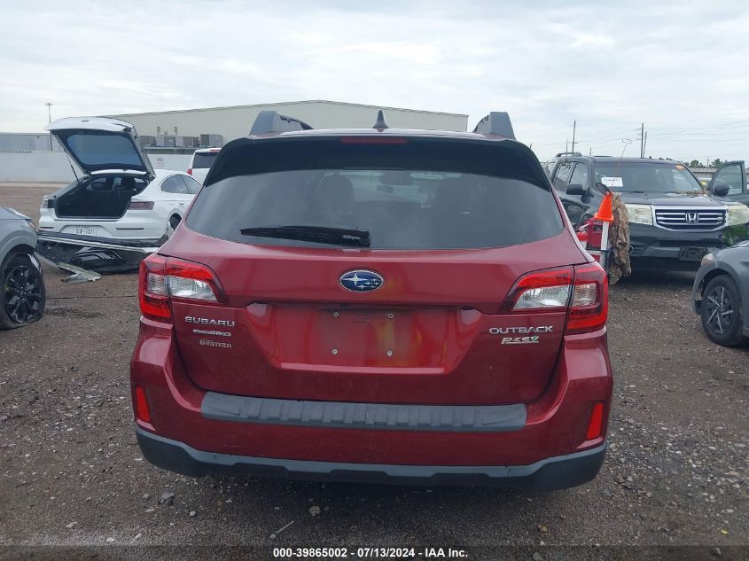 2017 Subaru Outback 2.5I Premium VIN: 4S4BSACC9H3340347 Lot: 39865002