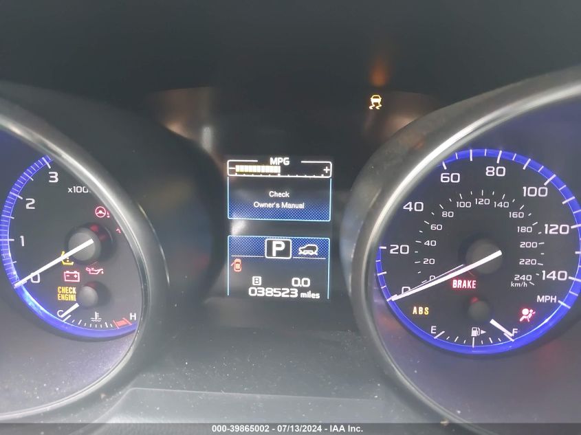 2017 Subaru Outback 2.5I Premium VIN: 4S4BSACC9H3340347 Lot: 39865002