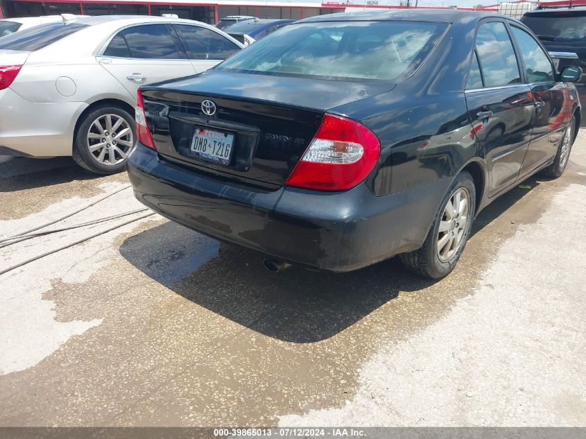 2004 Toyota Camry Se VIN: 4T1BE32K94U360341 Lot: 39865013