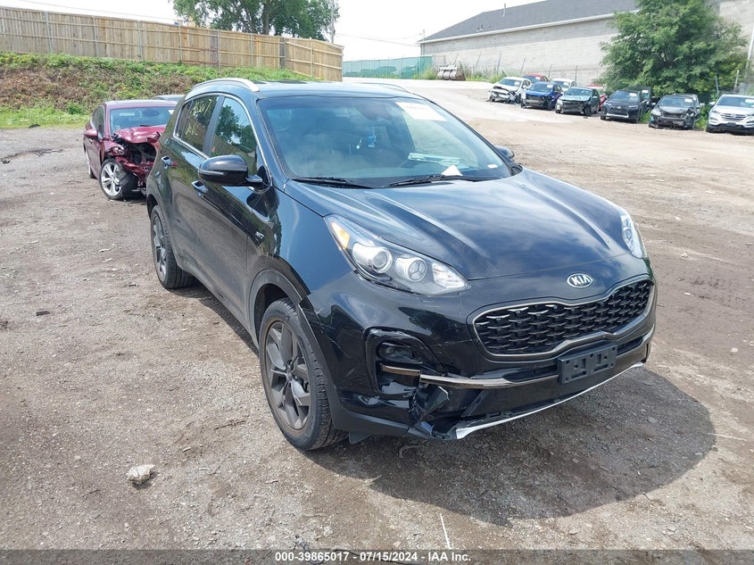 VIN KNDP6CAC9L7640338 2020 KIA SPORTAGE S