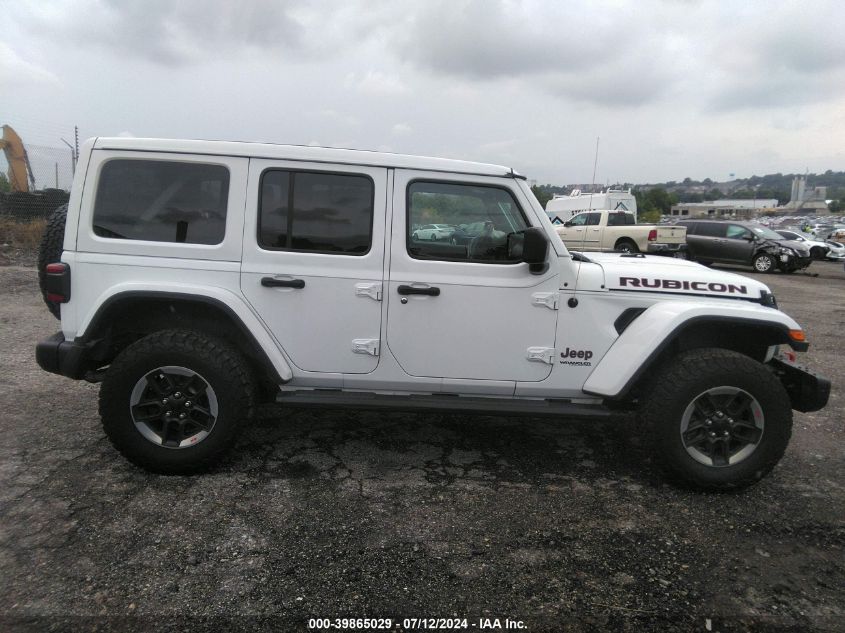 2019 Jeep Wrangler Unlimited Rubicon 4X4 VIN: 1C4HJXFN4KW595317 Lot: 39865029