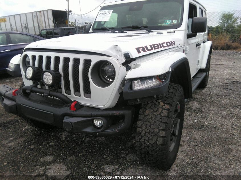 2019 Jeep Wrangler Unlimited Rubicon 4X4 VIN: 1C4HJXFN4KW595317 Lot: 39865029