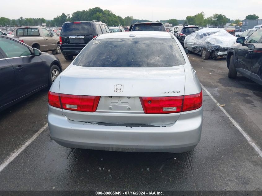 2005 Honda Accord 3.0 Ex VIN: 1HGCM66855A072526 Lot: 39865049