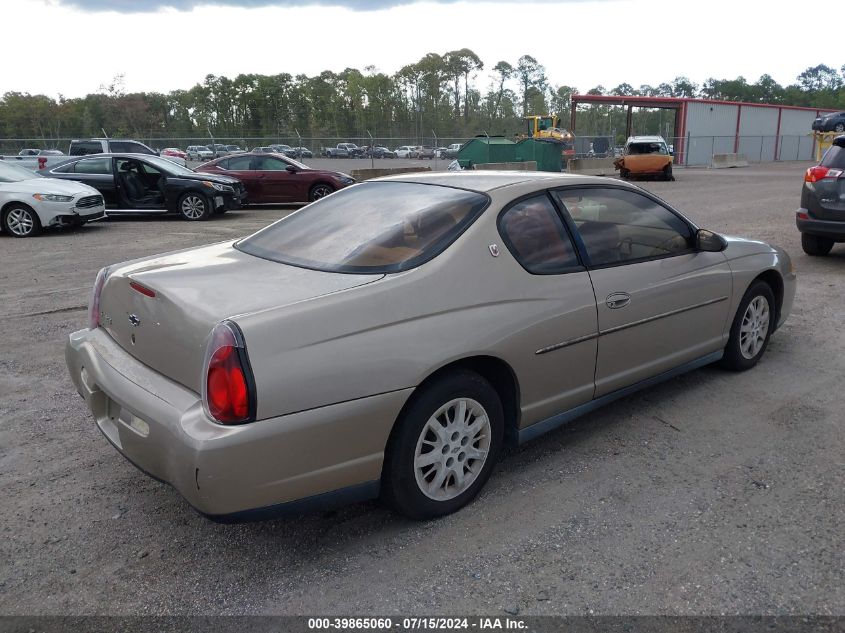 2G1WW12E719218430 | 2001 CHEVROLET MONTE CARLO