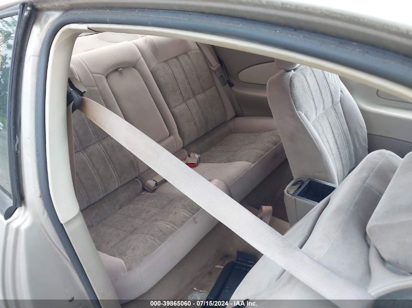 2001 Chevrolet Monte Carlo Ls VIN: 2G1WW12E719218430 Lot: 39865060