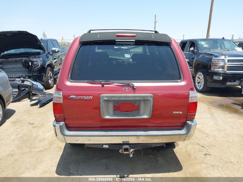 1999 Toyota 4Runner VIN: JT3GM84R8X0042862 Lot: 39865066