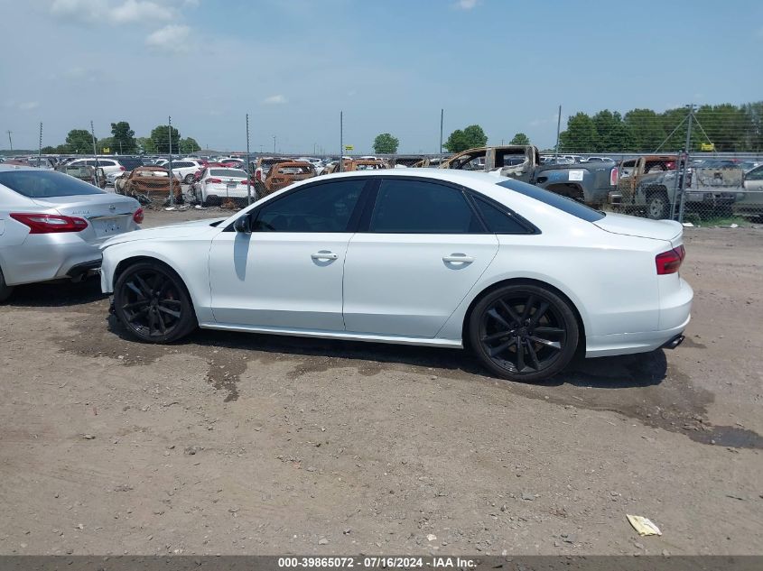 2017 Audi S8 4.0T Plus VIN: WUAJ5AFD9HN900564 Lot: 39865072