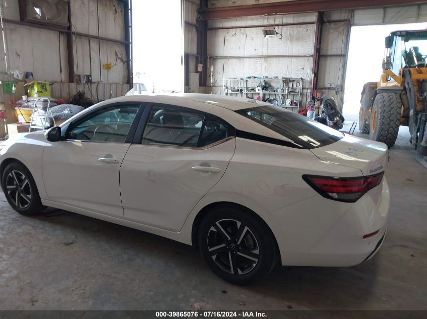 2024 Nissan Sentra Sv VIN: 3N1AB8CV2RY258644 Lot: 39865076