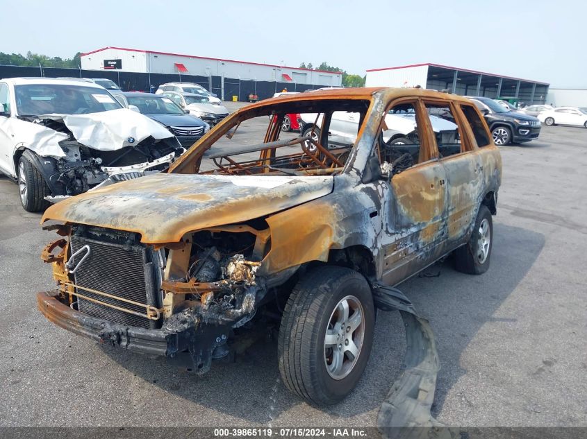 2007 Honda Pilot Ex VIN: 5FNYF28427B025658 Lot: 39865119