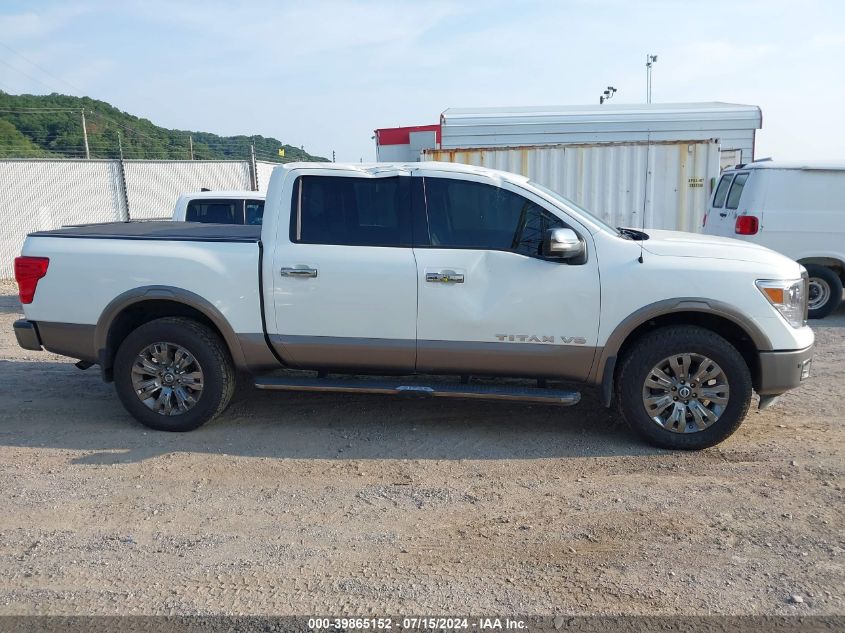 2019 Nissan Titan Platinum Reserve VIN: 1N6AA1E59KN505842 Lot: 39865152