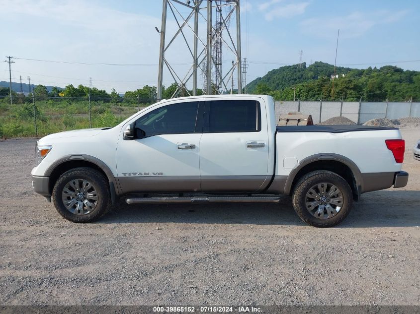 2019 Nissan Titan Platinum Reserve VIN: 1N6AA1E59KN505842 Lot: 39865152