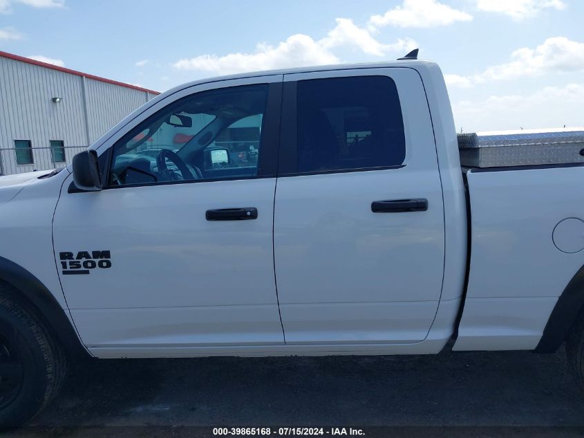 2020 Ram 1500 Classic Warlock Quad Cab 4X4 6'4 Box VIN: 1C6RR7GG7LS122749 Lot: 39865168