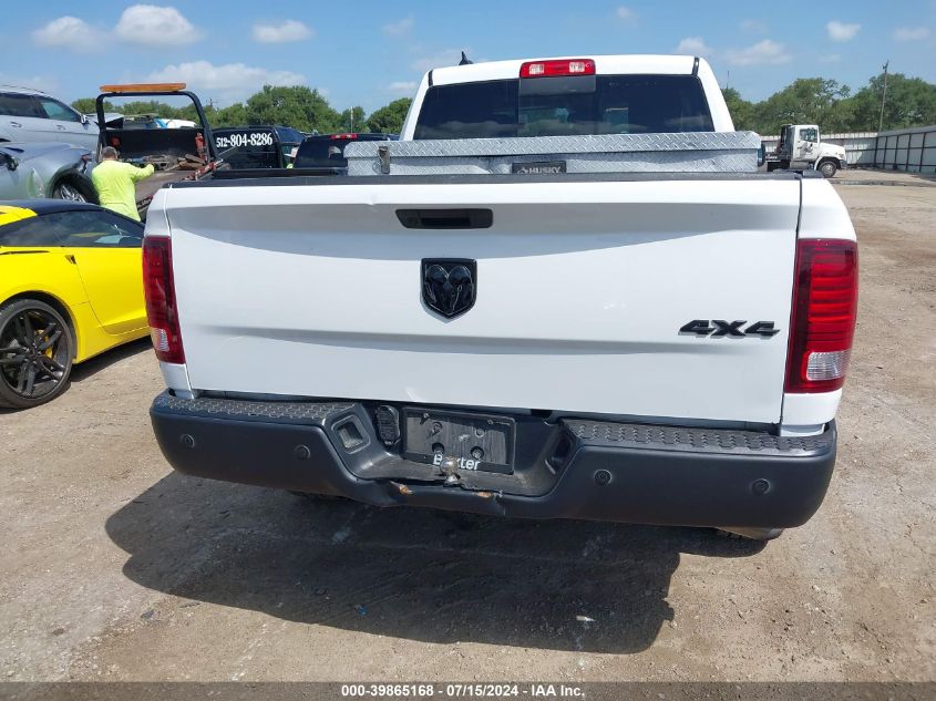 2020 Ram 1500 Classic Warlock Quad Cab 4X4 6'4 Box VIN: 1C6RR7GG7LS122749 Lot: 39865168