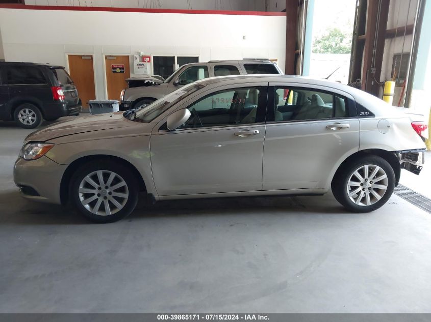 2013 Chrysler 200 Lx VIN: 1C3CCBAB9DN668327 Lot: 39865171