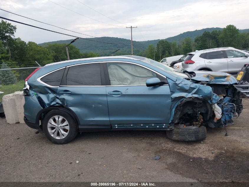 2014 Honda Cr-V Ex-L VIN: 2HKRM4H76EH604117 Lot: 39865196