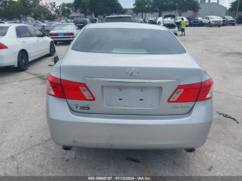 2007 Lexus Es 350 VIN: JTHBJ46GX72128454 Lot: 39865197