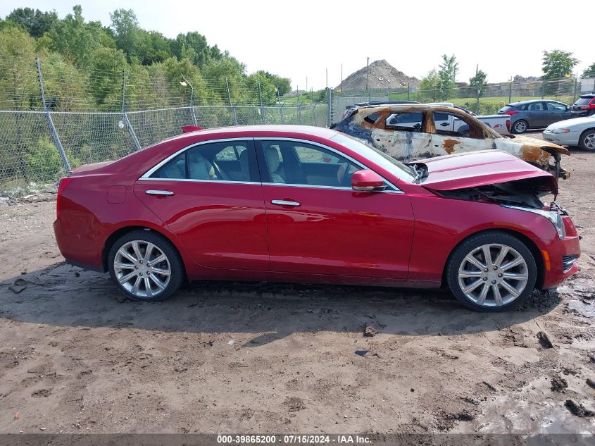 2017 Cadillac Ats Luxury VIN: 1G6AH5SX6H0173136 Lot: 39865200