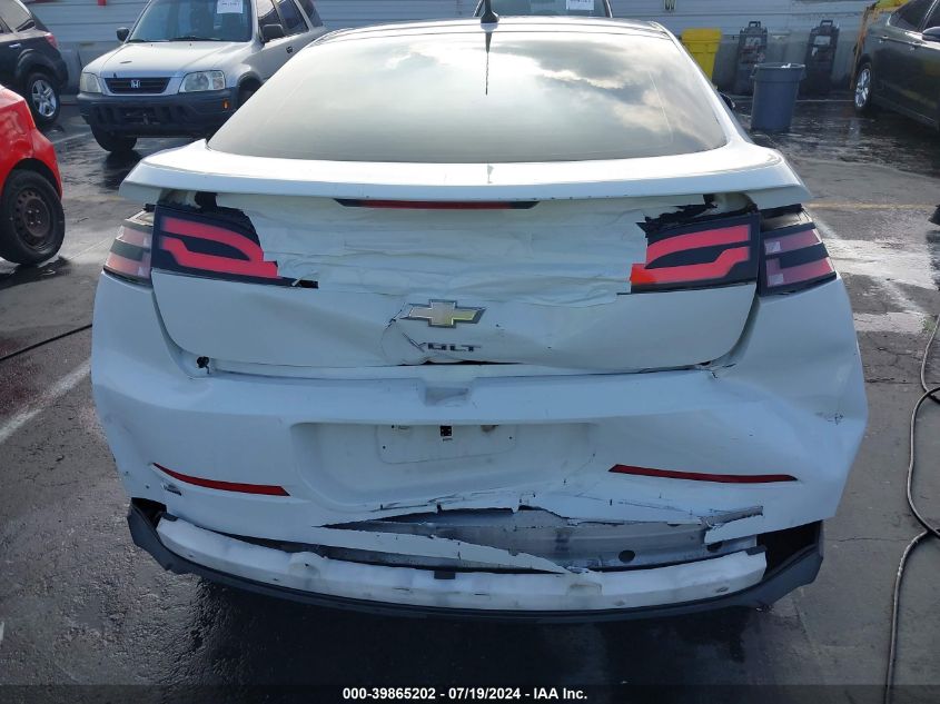2013 Chevrolet Volt VIN: 1G1RE6E40DU132271 Lot: 39865202
