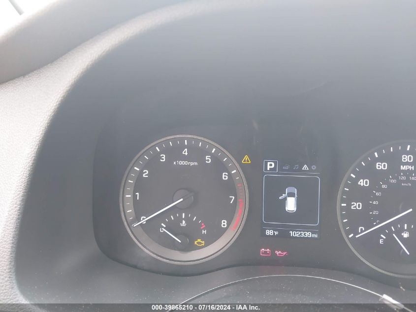 2016 Hyundai Tucson Se VIN: KM8J3CA44GU215541 Lot: 39865210