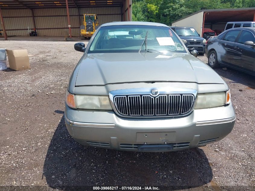 1999 Mercury Grand Marquis Gs VIN: 2MEFM74WXXX726822 Lot: 39865217