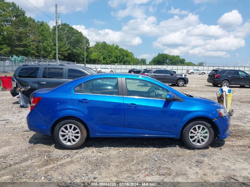 2020 Chevrolet Sonic Fwd Lt VIN: 1G1JD5SB8L4103984 Lot: 39865220