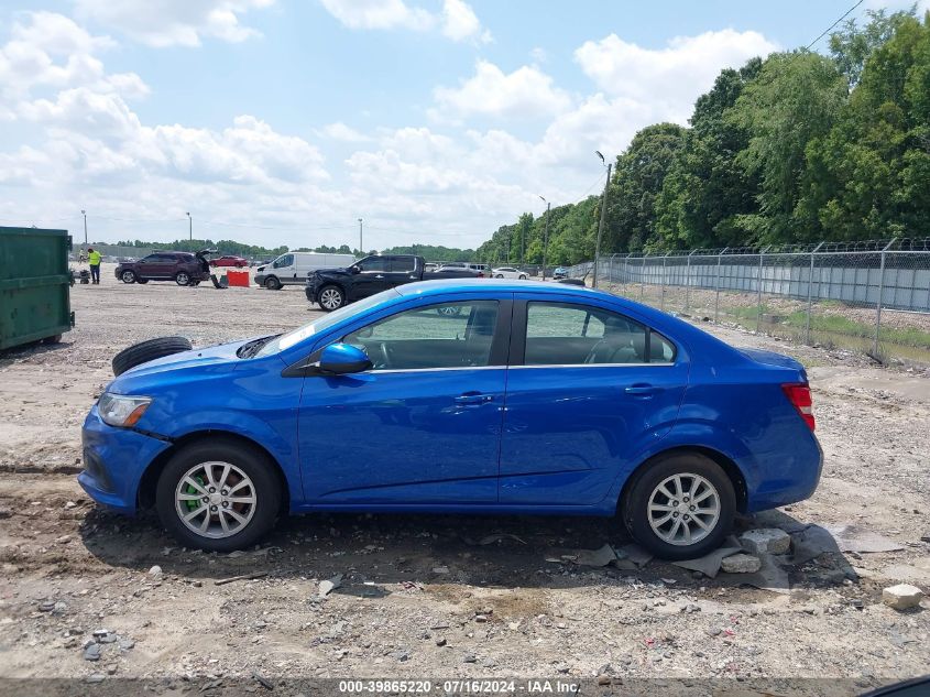 2020 Chevrolet Sonic Fwd Lt VIN: 1G1JD5SB8L4103984 Lot: 39865220