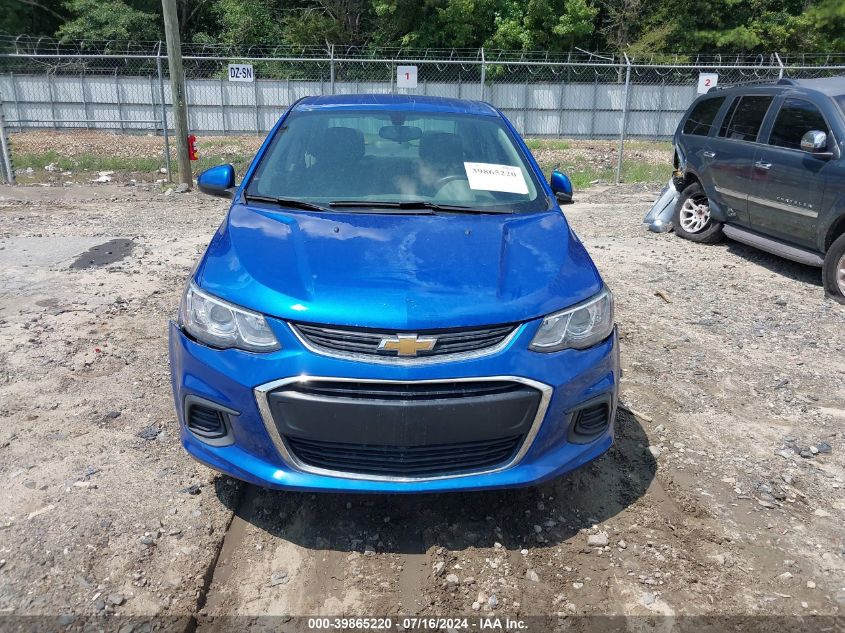 2020 Chevrolet Sonic Fwd Lt VIN: 1G1JD5SB8L4103984 Lot: 39865220