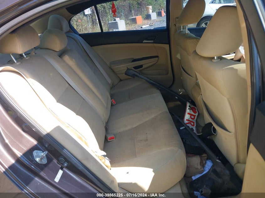 2011 Honda Accord 2.4 Lx VIN: 1HGCP2F34BA021096 Lot: 39865225