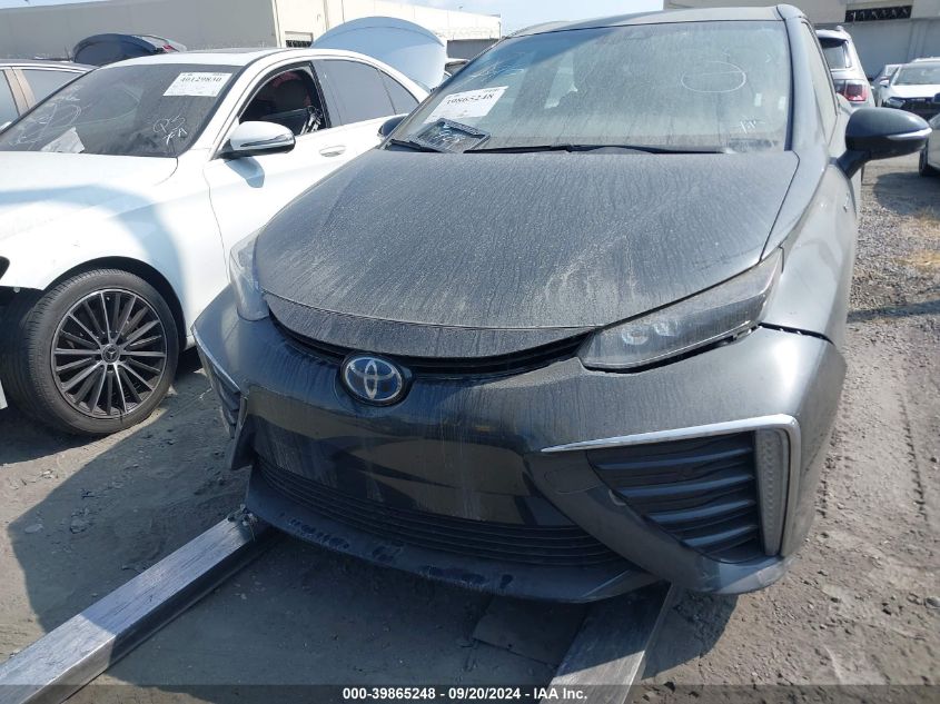 2017 Toyota Mirai VIN: JTDBVRBD2HA002210 Lot: 39865248