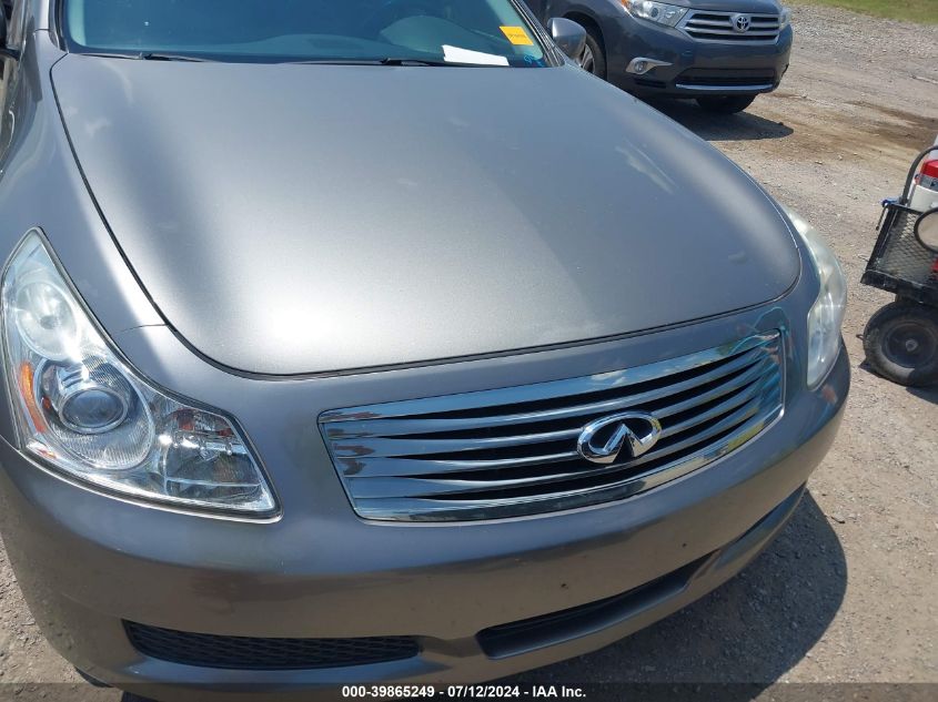 2009 Infiniti G37X VIN: JNKCV61F19M052424 Lot: 39865249