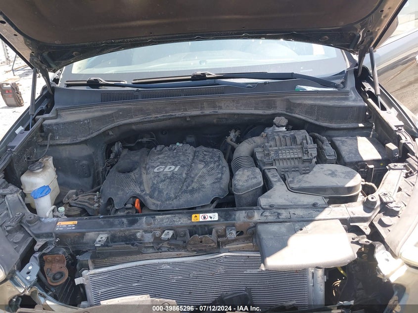 2013 Hyundai Santa Fe Sport VIN: 5XYZT3LB7DG039519 Lot: 39865296