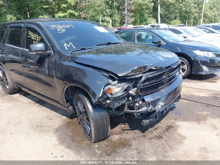 2016 Dodge Durango R/T VIN: 1C4SDJCT7GC446843 Lot: 39865317