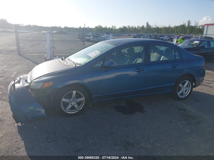 2008 Honda Civic Lx VIN: 2HGFA16588H525106 Lot: 39865320